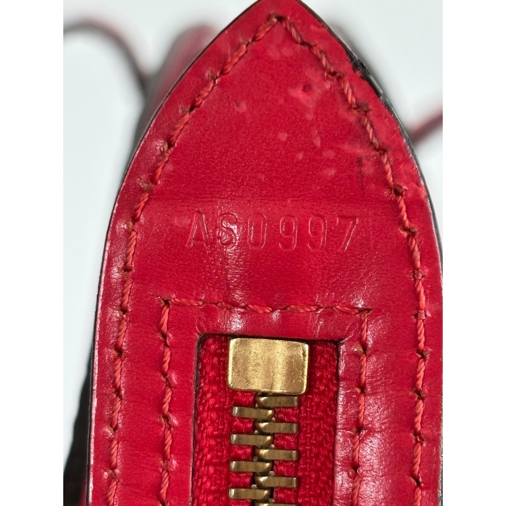 Louis Vuitton Saint Jacques PM Red Epi Leather Shoulder Bag Vintage 1998 AS0997 - Picture 6 of 10